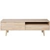 Dubový TV stolek Alize 150 x 44 cm