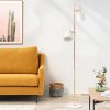 Bílá kovová stojací lampa Somcasa Pasula 155 cm -fv-interier-25