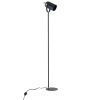 Černá kovová stojací lampa Somcasa Nacia 160 cm