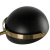 Černo-zlatá kovová stojací lampa Somcasa Godall 150 cm -fv-interier-25