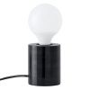 Černá mramorová stolní lampa Somcasa Roser 11 cm