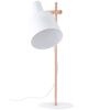 Bílá kovová stolní lampa Somcasa Estel 47 cm