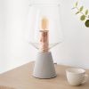 Šedá stolní lampa Somcasa Aina 35 cm -fv-interier-25