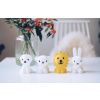 Žlutá plastová dětská LED lampa Mr. Maria Lion 11 cm -fv-interier-25