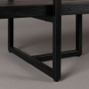 Černý dřevěný regál DUTCHBONE Class 146 x 140 cm -fv-interier-25