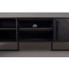 Černý dřevěný TV stolek DUTCHBONE Class 180 x 45 cm -fv-interier-25