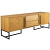 Dubový TV stolek DUTCHBONE Class 180 x 45 cm
