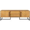Dubový TV stolek DUTCHBONE Class 180 x 45 cm