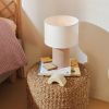 Béžová látková stolní lampa Kave Home Bianella 29 cm -fv-interier-25