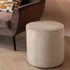 Béžový sametový taburet Norma 46 cm -fv-interier-25