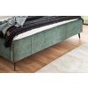 Zelená sametová dvoulůžková postel Meise Möbel Lizzano 180 x 200 cm -fv-interier-25