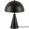 Černá kovová stolní lampa Boleto 35 cm