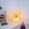 Žlutá plastová dětská LED lampa Mr. Maria Lion 50 cm -fv-interier-25