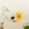Žlutá plastová dětská LED lampa Mr. Maria Lion 50 cm -fv-interier-25