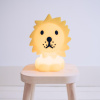 Žlutá plastová dětská LED lampa Mr. Maria Lion 30 cm -fv-interier-25