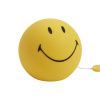 Žlutá plastová LED lampa Mr. Maria Smiley 23 cm