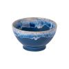 Sada čtyř modro bílých kameninových misek COSTA NOVA LATTE BOWLS 15 cm