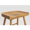 Dubová barová židle WLL VANDER 64 cm -fv-interier-25