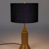 Tmavě modrá látková stolní lampa WLL KAJA -fv-interier-25