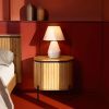 Bílá stolní lampa Kave Home Noara se lněným stínidlem -fv-interier-25
