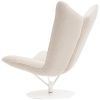 Béžové látkové křeslo Softline Angel