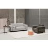 Hnědé látkové rozkládací křeslo Softline Silver -fv-interier-25