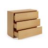Dubová komoda Kave Home Abilen 90 x 36 cm
