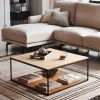 Dubový konferenční stolek Kave Home Yoana 80 x 80 cm -fv-interier-25