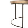 Set tří mosazných konferenčních stolků J-Line Rusty 80 / 70 / 60 cm -fv-interier-25