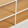 Dubový TV stolek Kave Home Yoana 160 x 40 cm s bílou podnoží -fv-interier-25