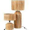 Bambusová stolní lampa J-Line Labana 87 cm