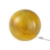 Žlutá skleněná stolní lampa J-Line Orange