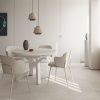 Bílý skleněný rozkládací jídelní stůl Kave Home Vashti 120 - 160 cm -fv-interier-25
