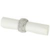 Sada šesti stříbrných kroužků na ubrousky J-Line Clair 6 cm -fv-interier-25