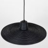 Černé ratanové závěsné světlo ZUIVER BALANCE 45 cm -fv-interier-25