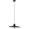 Černé ratanové závěsné světlo ZUIVER BALANCE 45 cm