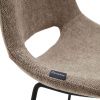 Hnědá látková barová židle Kave Home Zahara 65 cm -fv-interier-25