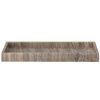 Šedý mramorový servírovací podnos Bloomingville Majsa 38 x 18 cm