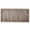 Šedý mramorový servírovací podnos Bloomingville Majsa 38 x 18 cm