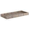 Šedý mramorový servírovací podnos Bloomingville Majsa 38 x 18 cm