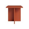 Červený konferenční stolek MINIMAL 39,5 x 39,5 cm