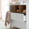 Bílá přebalovací komoda Quax Loft 86 x 48 cm -fv-interier-25