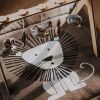 Tmavě hnědá hrací deka Quax Lion 100 x 100 cm -fv-interier-25