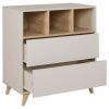 Béžová přebalovací komoda Quax Loft 86 x 48 cm