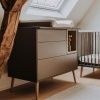Šedohnědá nástavba na přebalovací komodu Quax Cocoon 70 x 50 cm -fv-interier-25