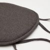 Tmavě šedý podsedák Kave Home Romane 43 x 43 cm -fv-interier-25