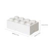 Bílý box na svačinu LEGO® Lunch 20 x 10 cm