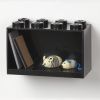 Černá nástěnná police LEGO® Storage 21 x 32 cm -fv-interier-25