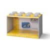 Šedá nástěnná police LEGO® Storage 21 x 32 cm