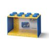 Modrá nástěnná police LEGO® Storage 21 x 32 cm